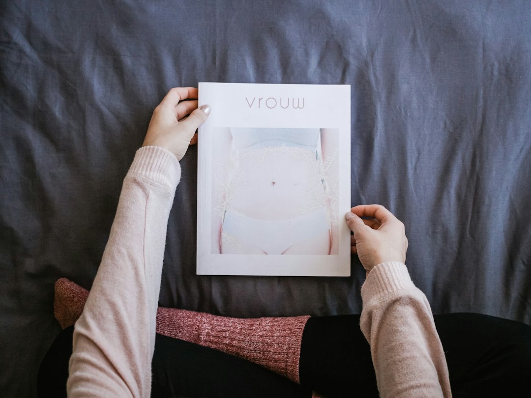 perimenopause self-care cover illustration with journal, tea, and cozy socks